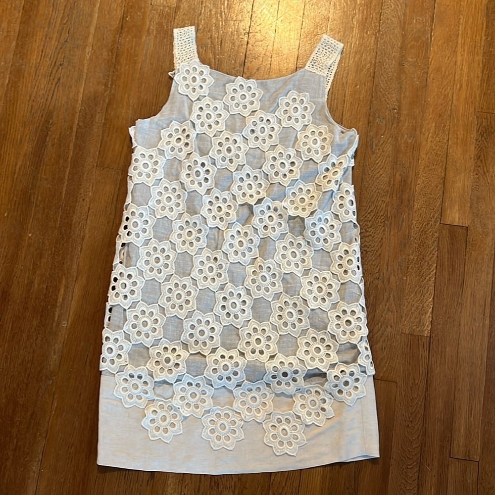 Vivienne Tam Crochet Lace Mini Dress - Picture 1 of 4